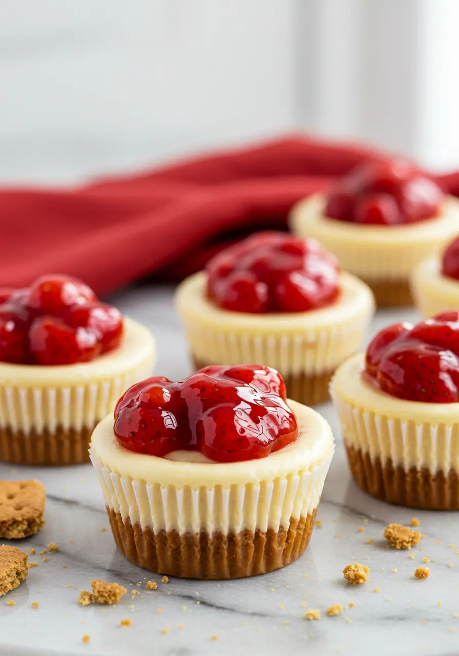 Rich & Creamy Cheesecake Cupcakes: 6 Ingredients, Many Variations